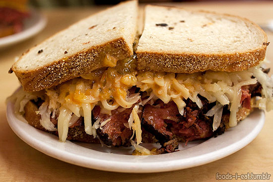Reuben with pastrami