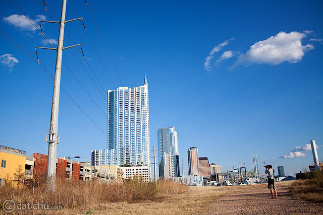 Jan 2011: We'd just find places around Austin to take photos.