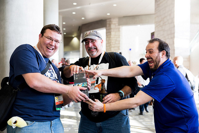 Oct 2013: A photo I took at last year's conference.