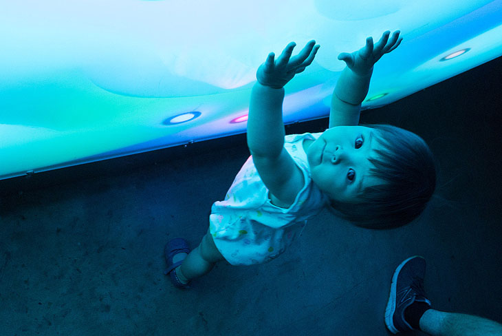 Tali at the children's museum